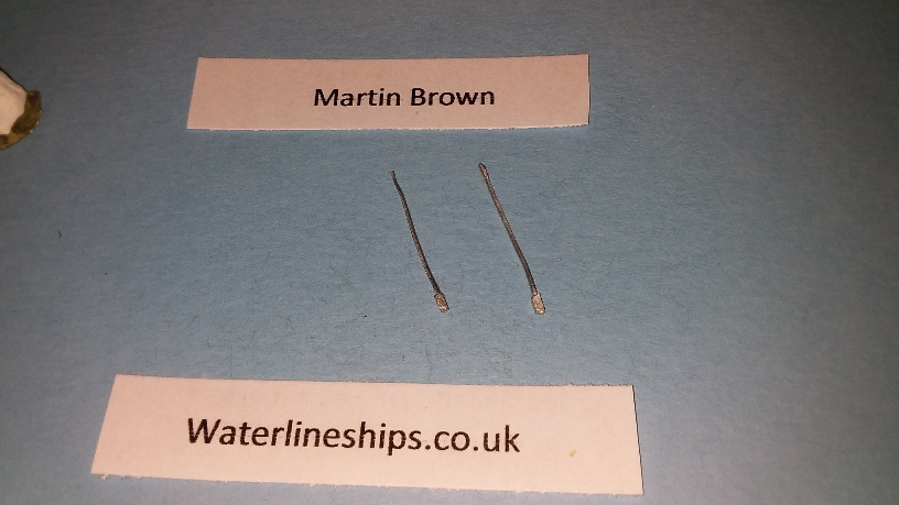 Replica Triang Ferry or Paddle steamer mast set