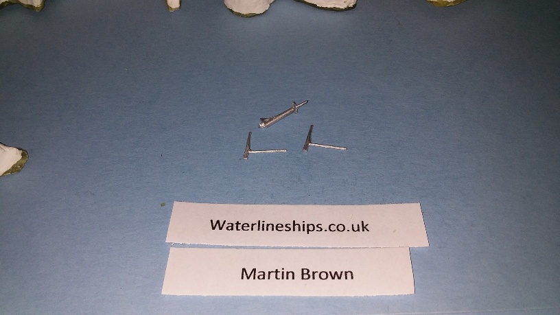 Replica Triang SS Canberra P&O liner mast set