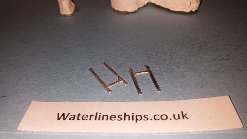 Goalpost merchant type mast x 2