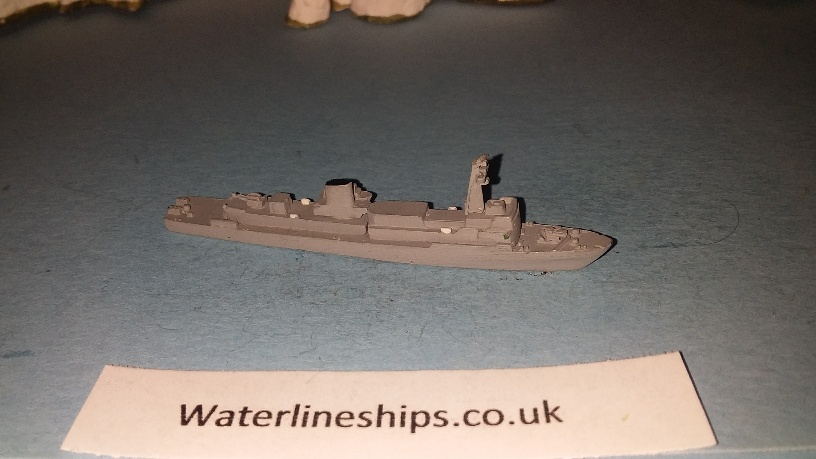 Hans Buerkner 1963 Germany torpedo recovery ship