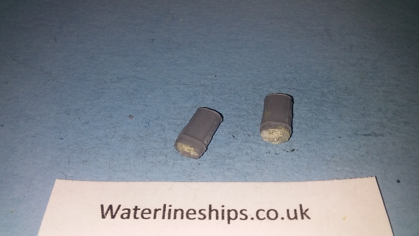 Funnels x 2 from HMS Hood