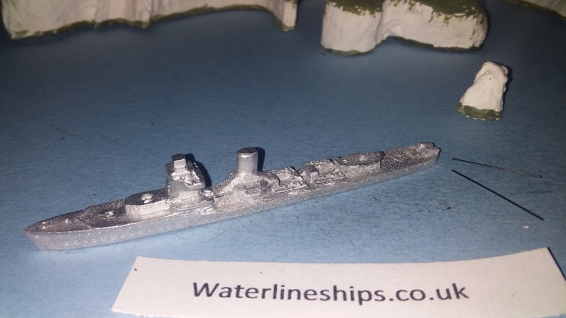 Gridley class US destroyer 1937 (Missing 5" guns) k