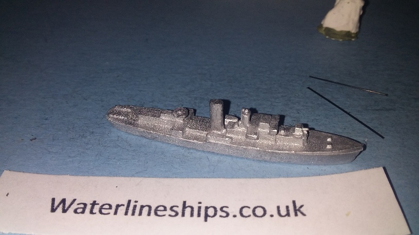 Flower class RN corvette early bridge 1940 unp