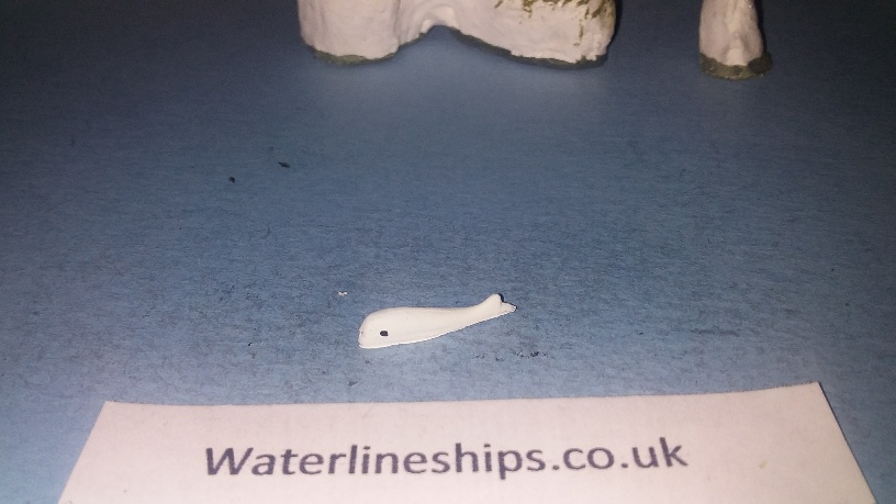 Replica Triang Whale M880 painted white