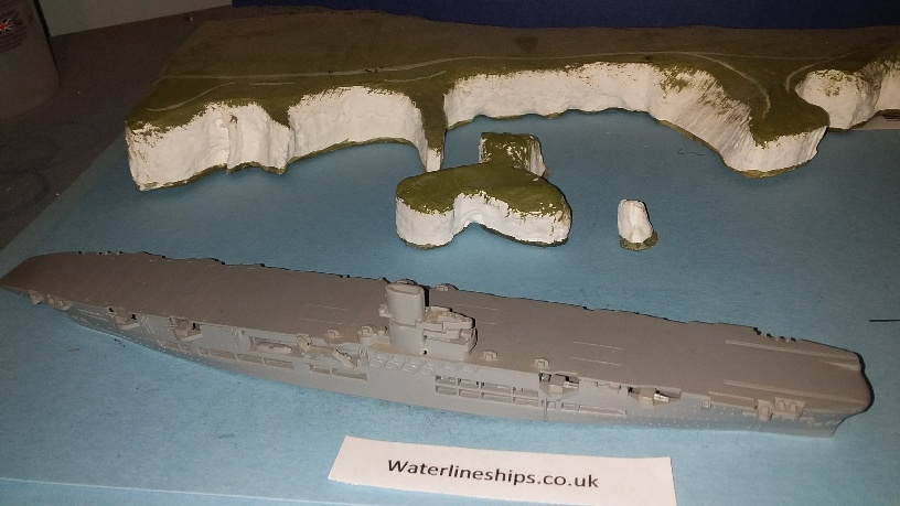 HMS Ark Royal 1941 RN Aircraft carrier inc