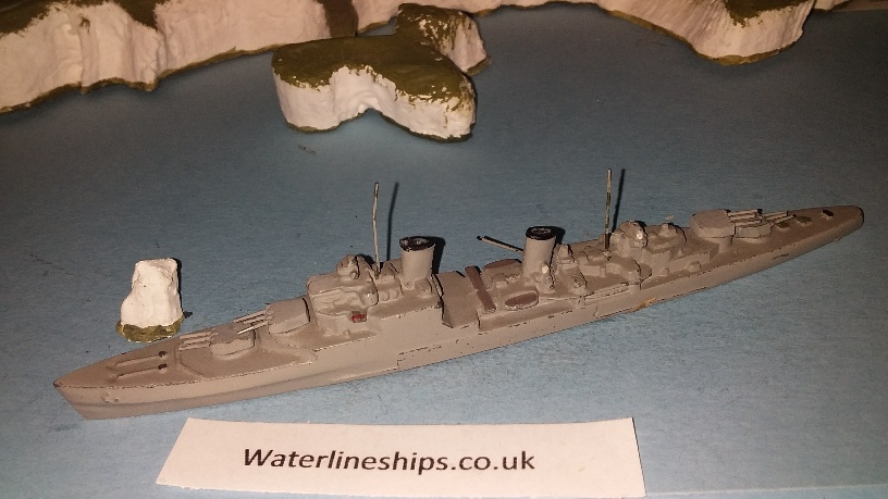 Southampton class RN light cruiser 1930s ()