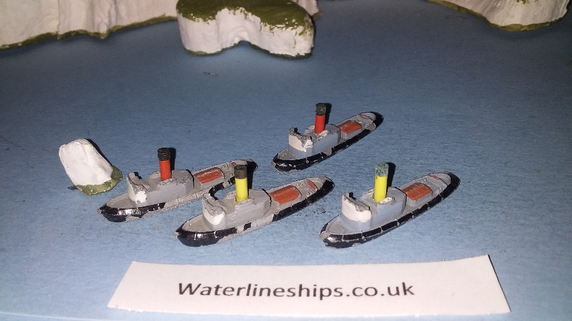 M731 Tug x 4 all different colour variants nch
