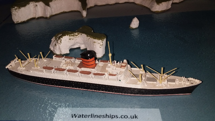 RMS Saxonia Cunard ocean liner 1954
