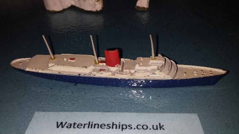 Royal Yacht Britannia 1954 funnel rep complete Royal Yacht Britannia 1954 funnel rep complete