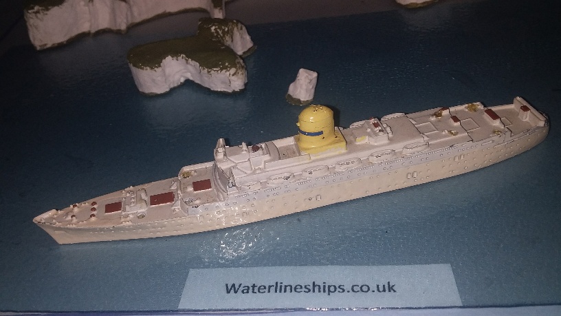 RMS Ivernia M709 1950s Cunard ocean liner rp