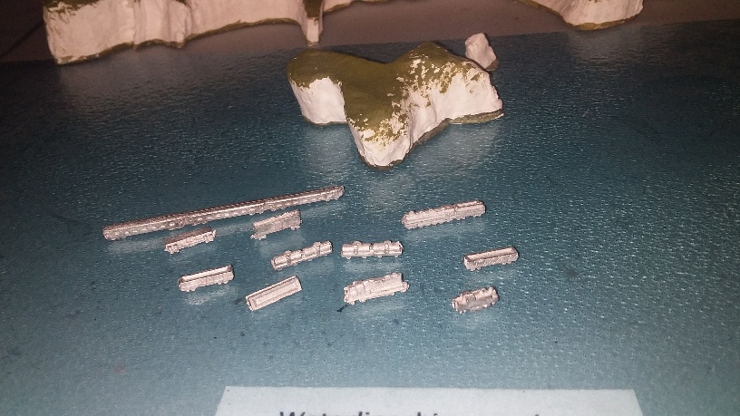 Train set, loco's coaches, wagons
