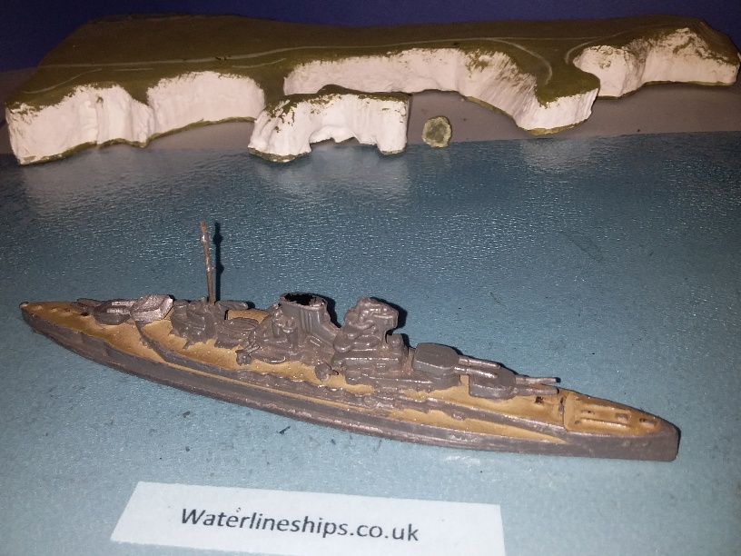 HMS Barham RN Battleship 1930s 1/1200 Tremo