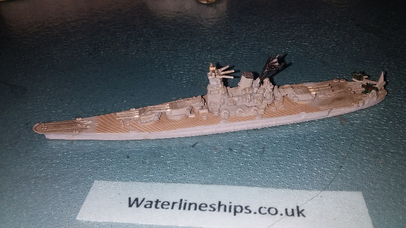 1/2400 scale Yamato 1941 Japan battleship