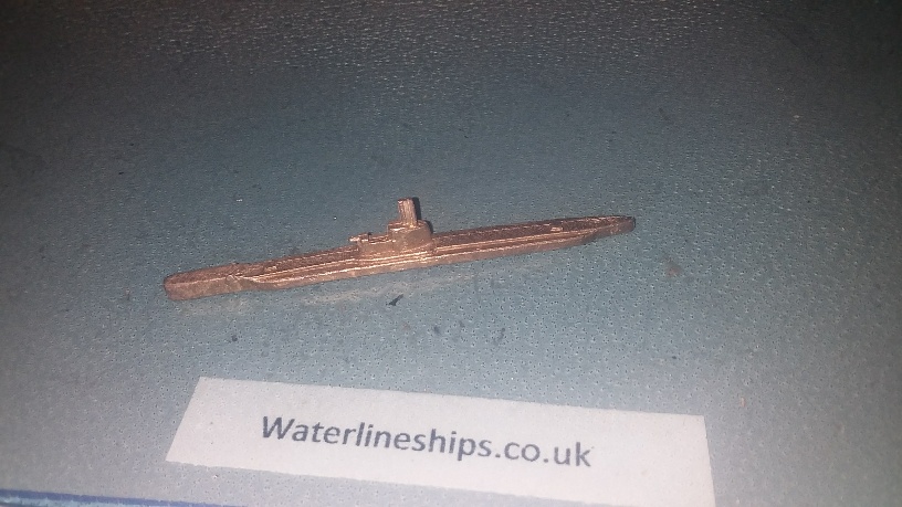 R Class RN submarine 1930s unp