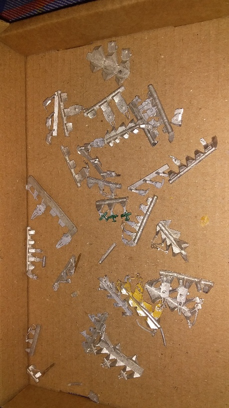 1/2400 scale Guns, aircraft spare parts 30 plus parts