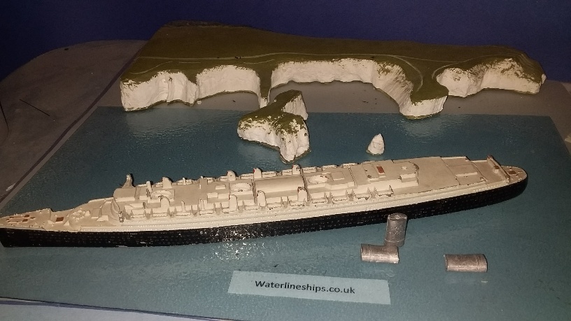 RMS Queen Mary 1936 Cunard ocean liner pf rf