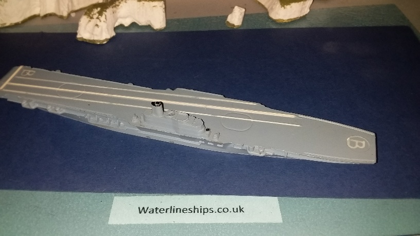 HMS Bulwark 1950s RN aircraft carrier bl ch