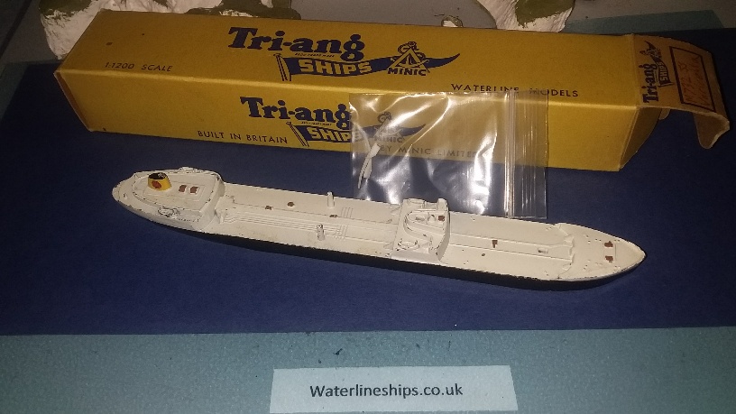 SS Varicella 1959 Shell tanker fsc compl. boxed