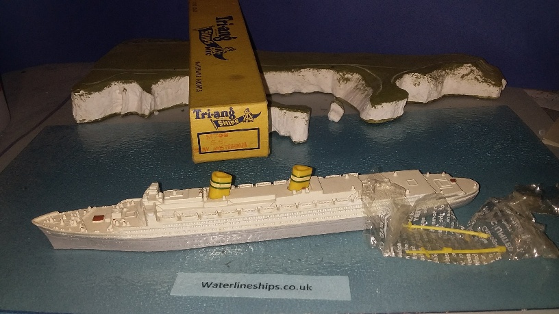 SS Nieuw Amsterdam 1938 HAL line Ocean liner excellent boxed