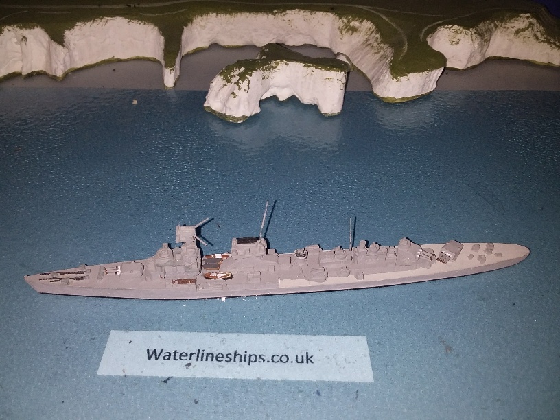 Nurnberg Germany light cruiser as in 1944 ()