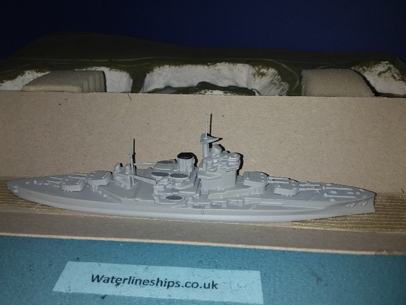 HMS Warspite RN Battleship 1935 ()