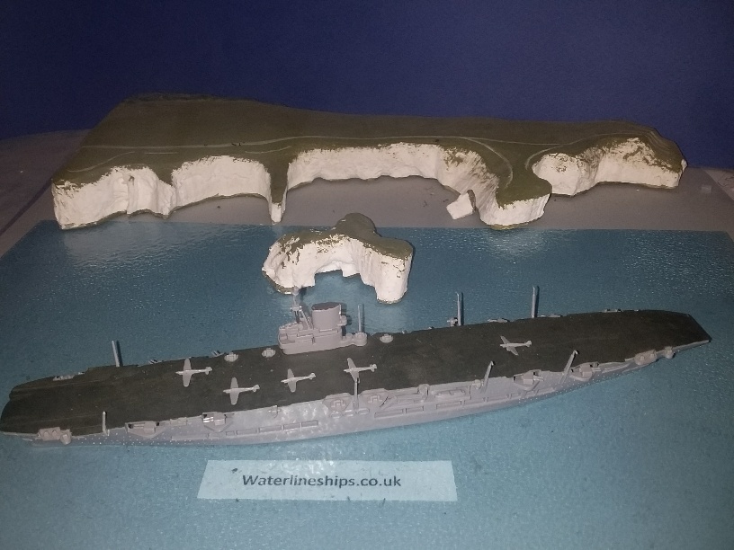 HMS Ark Royal 1941 RN Aircraft carrier UK p ()
