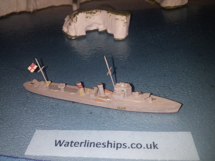 I Class RN destroyer angled front bridge 1930s () I Class RN destroyer angled front bridge 1930s ()