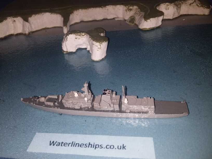 HMS Norfolk type 23 Frigate RN 1989 g