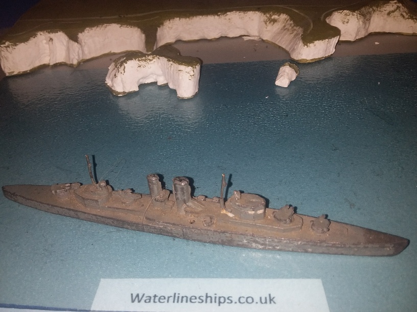 HMS Exeter RN heavy cruiser 1930s UK for rest.