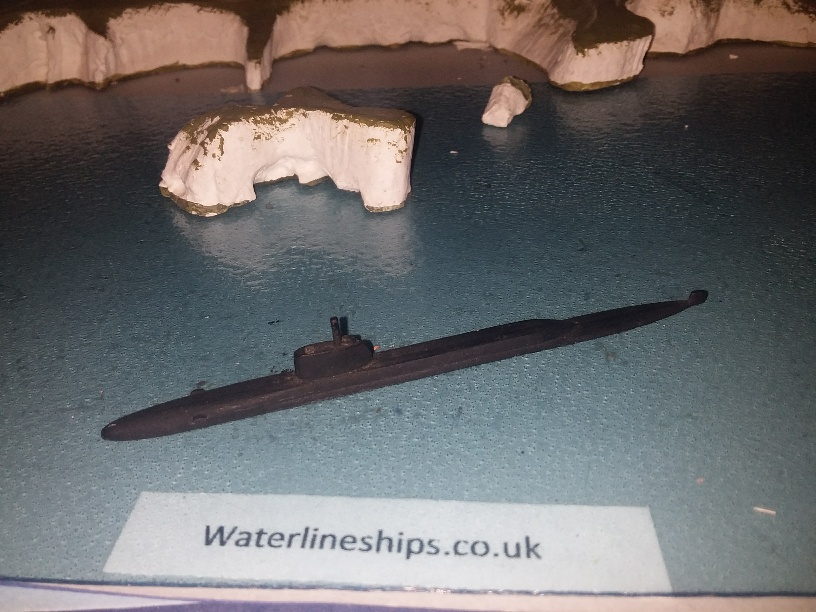 HMS Resolution RN Nuclear SSBN submarine 1967