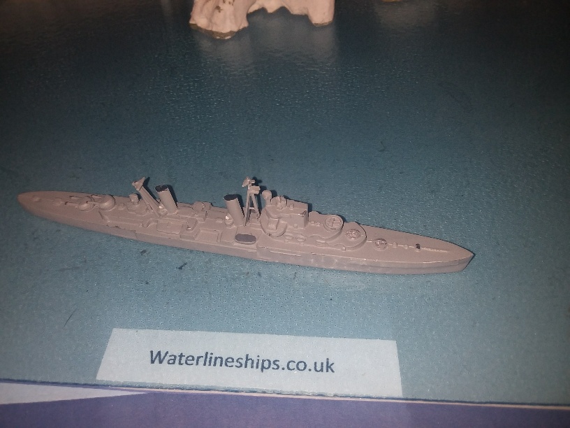 HMS Dido 1940 RN light cruiser 4 turret version d