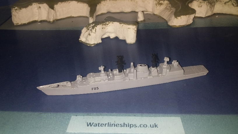 HMS Cumberland 1990s Type 22 B3 frigate RN collectors edition