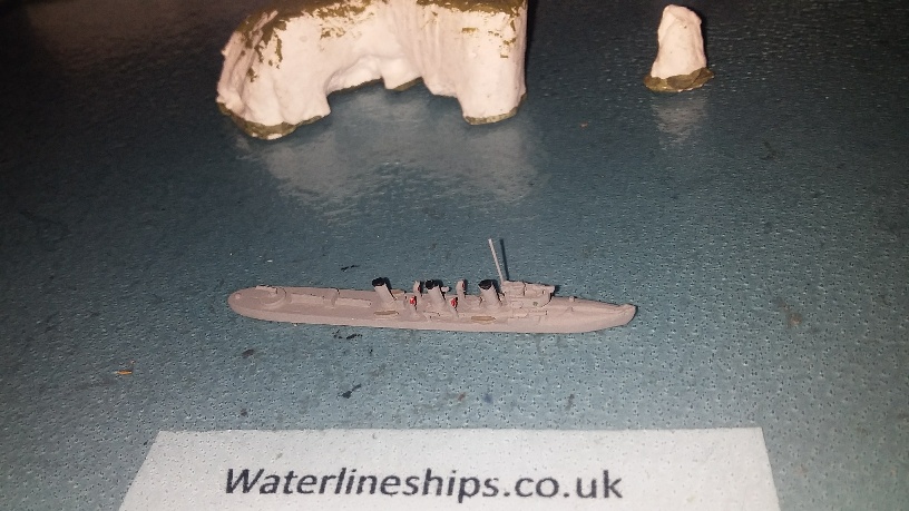 RN C class destroyer 1900 Navis