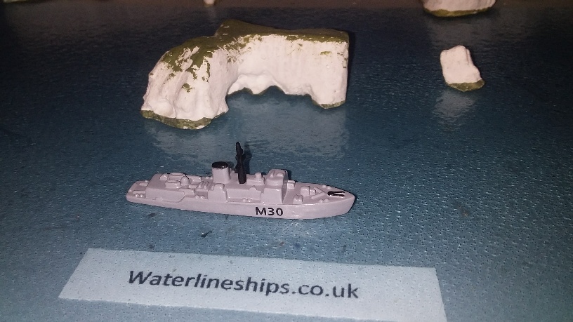 HMS Ledbury M30 RN minehunter collectors edition