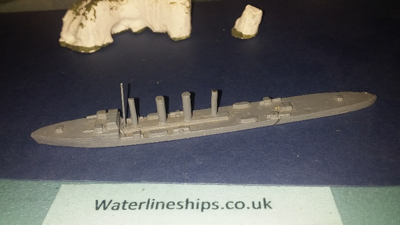 HMS Boadicea RN light cruiser 1908 p ()