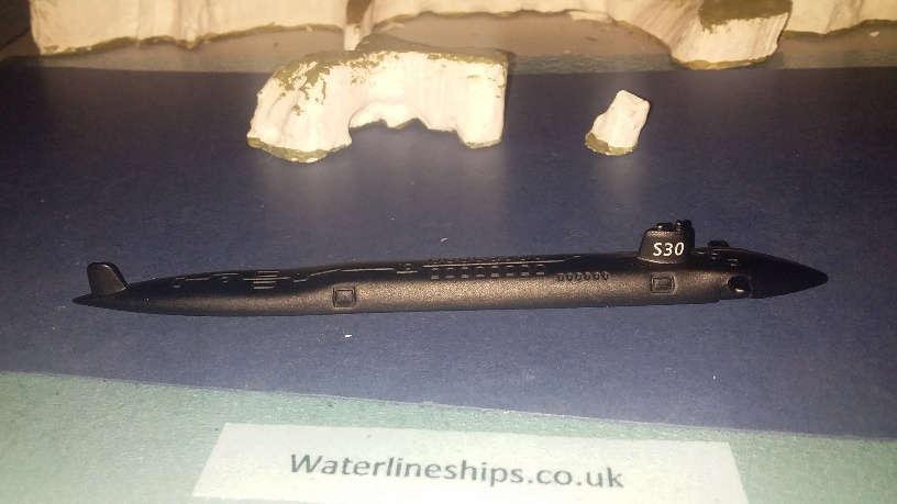 HMS Vigilant S30 submarine RN SSBN 1990s collectors edition