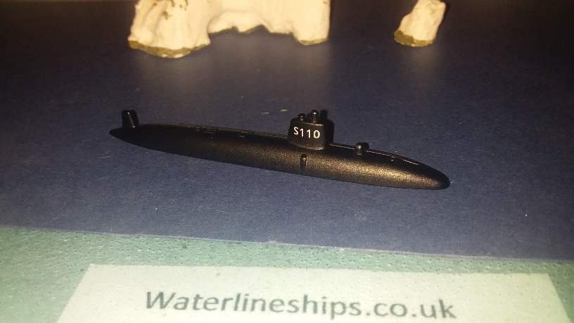 HMS Turbulent S110 RN submarine Lim. collectors edition