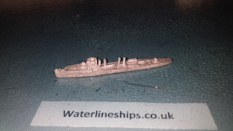 HMS Usk 1904 RN destroyer UK unp.
