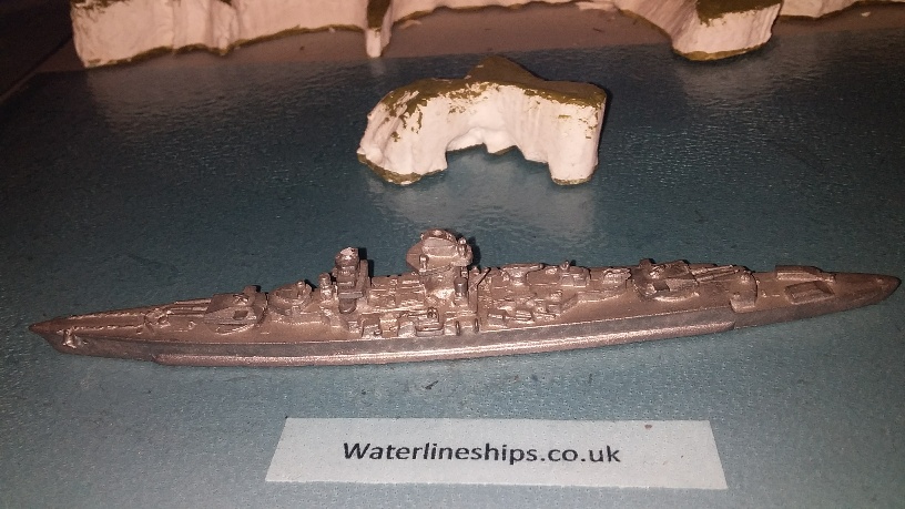 Admiral Scheer 1942 Germany pocket battleship post rebuild ()