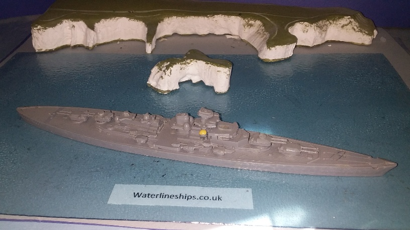 Bismarck German navy battleship 1941 unp. pm ()