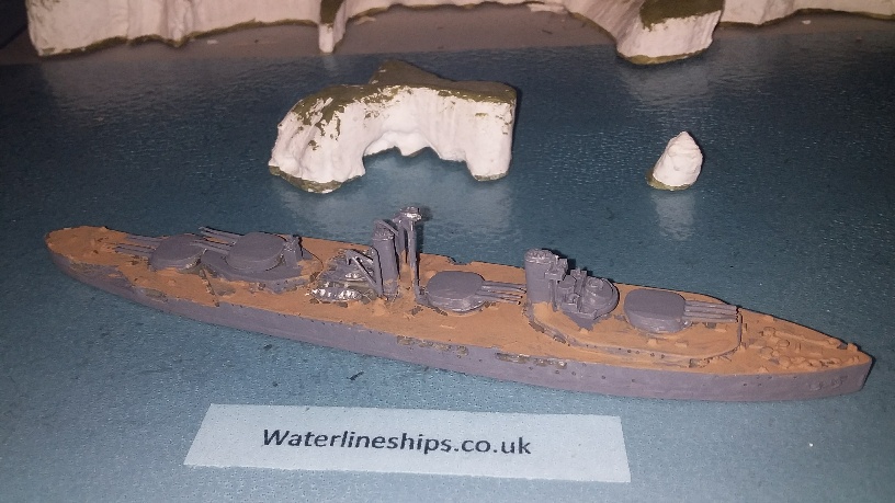 Lyon Class projected Battleship 1915 France () [USA05] - £26.95 ...