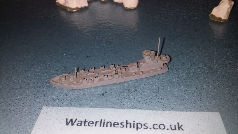 Natter (ex LSM(R)) German navy landing ship 1959 (built 1945) ()