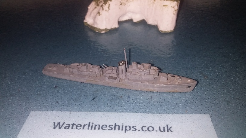 Gneisenau Germany Frigate as in 1958(ex RN) ()