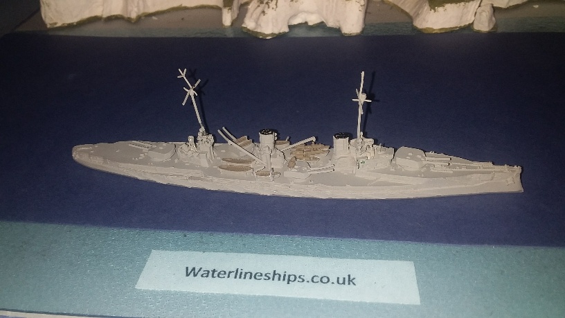 Von der Tann German navy Battlecruiser 1911 Navis 'N'