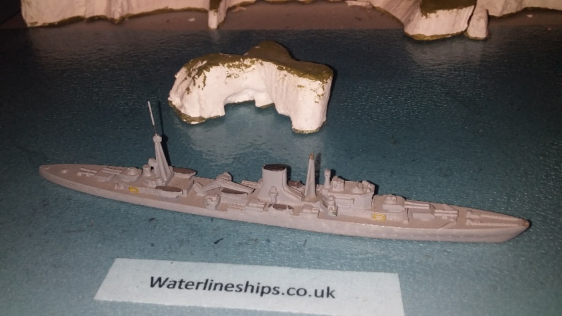 HMS Leander RN light cruiser 1933