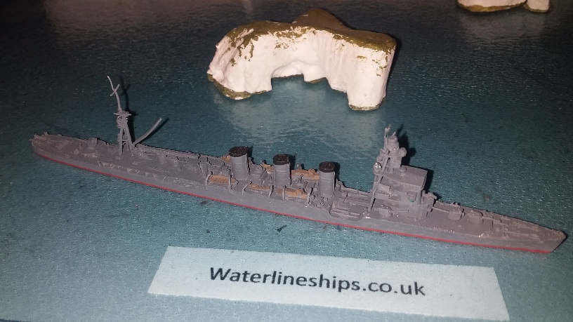 Nagara as in 1941 Japan cruiser