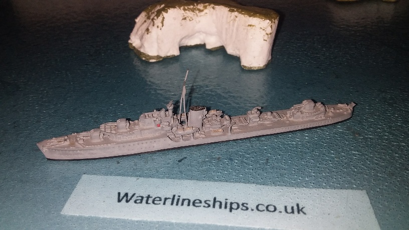 J/K/N class RN destroyer 1941 UK