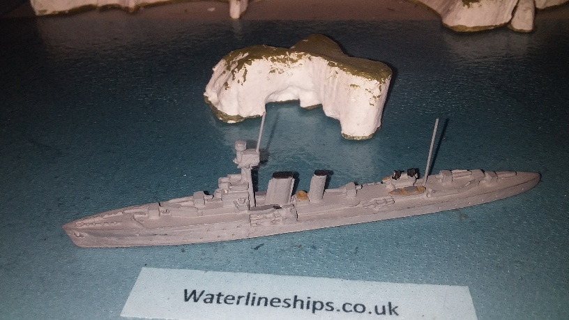 HMS Cardiff RN Light cruiser as in 1940 UK