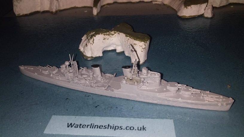HMS Gloucester RN light cruiser 1936 UK