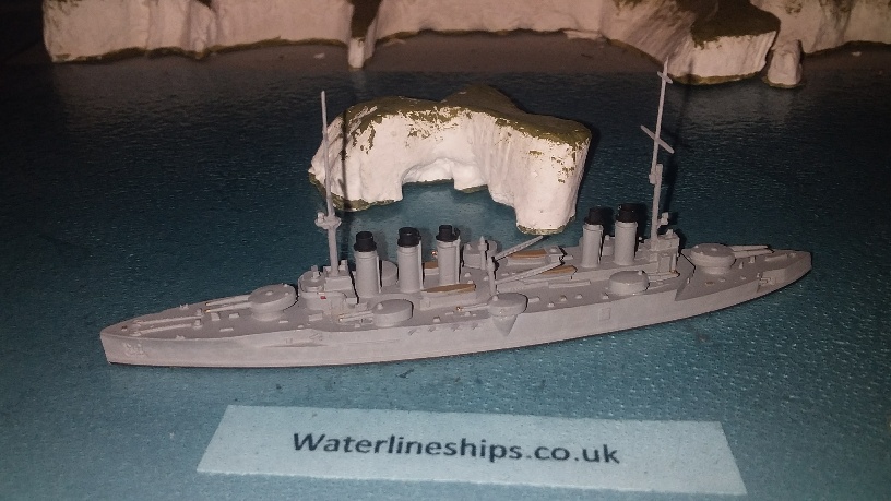 Voltaire 1911 France Battleship Navis 1/1250